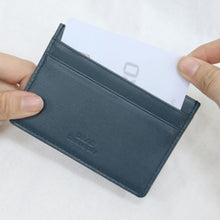 Load image into Gallery viewer, D.LAB Bello Simple Card Wallet Navy
