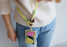 Load image into Gallery viewer, MCRN Finger Tab+Phone Shoulder Strap Long Lemon Set
