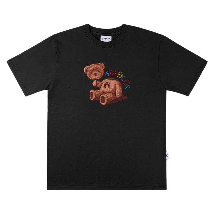 AMBLER Bear T-Shirts_Black