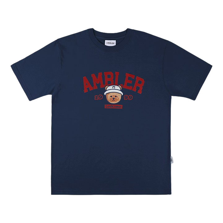 AMBLER Bear T-Shirts_Navy