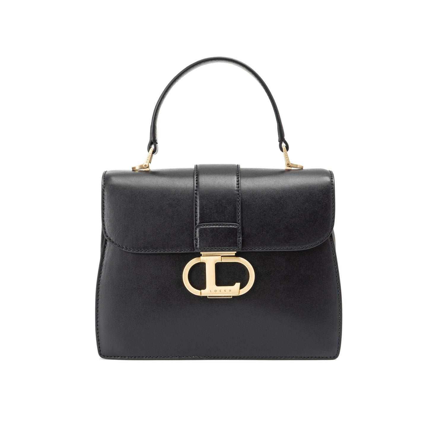 LOEKA Classic Satchel Bag Black