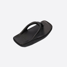 Load image into Gallery viewer, MULEBOY Square Z Flip Flop Black
