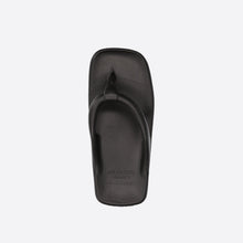 Load image into Gallery viewer, MULEBOY Square Z Flip Flop Black
