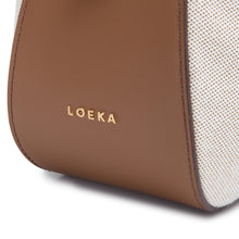 Load image into Gallery viewer, LOEKA New Navid Bucket Bag Camel
