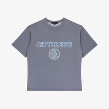 Load image into Gallery viewer, CITYBREEZE Logo Pigment Printed T-shirt Navy
