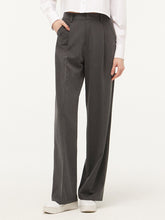 Load image into Gallery viewer, CITYBREEZE Wide-leg Slacks Charcoal
