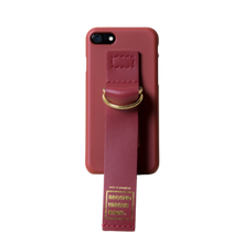 Load image into Gallery viewer, SECOND UNIQUE NAME Sun Case Leather Burgundy
