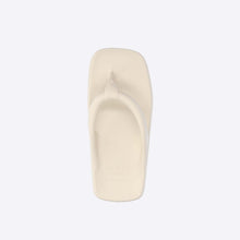 Load image into Gallery viewer, MULEBOY Square Z Flip Flop Cream

