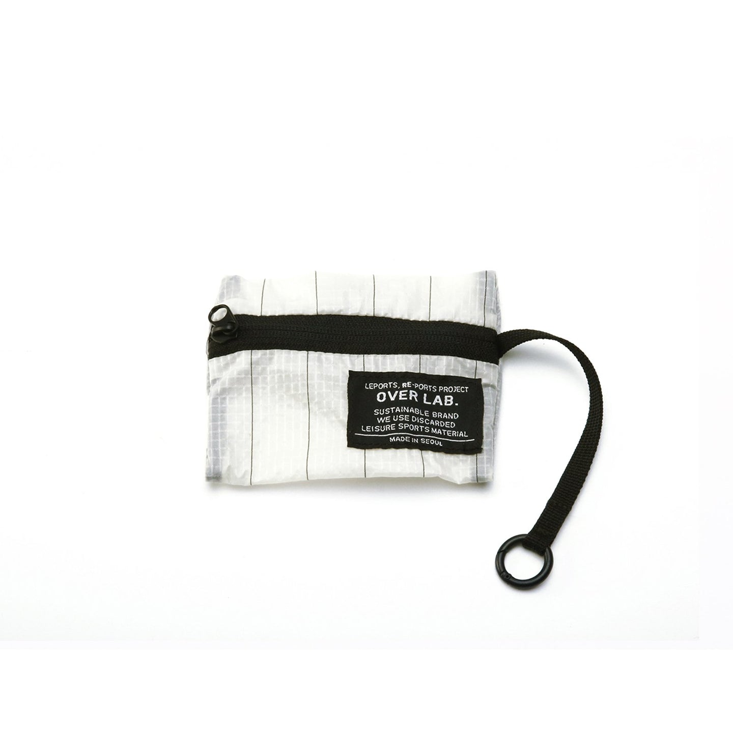 OVER LAB_Another_High_Accessory Wallet_WHITE STRIPE