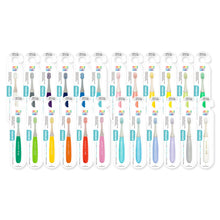 Load image into Gallery viewer, [GGD] The Twelve Toddler Toothbrush 12pcs (VIVID)
