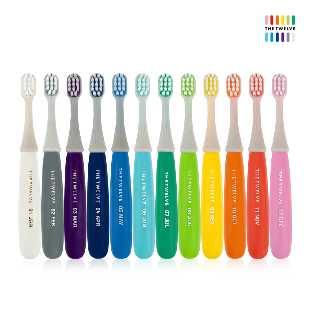 [GGD] The Twelve Toddler Toothbrush 12pcs (VIVID)