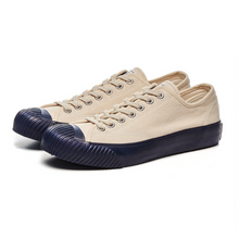 Load image into Gallery viewer, BAKE-SOLE Yeast Sneakers Ecru Navy
