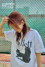 Load image into Gallery viewer, FALLETT Deux Nero Short Sleeve Tee White
