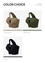 Load image into Gallery viewer, CONCHWEAR All Shirring One Strap Bra Top (3 Colours)
