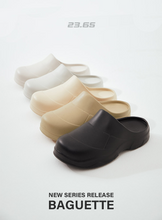 Load image into Gallery viewer, 23.65 Baguette Rubber Clogs Grey
