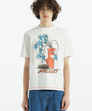 Load image into Gallery viewer, FALLETT Drawing Vase Short Sleeve Tee White
