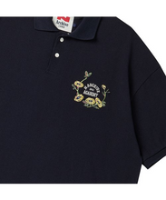 Load image into Gallery viewer, BEYOND CLOSET Collection Line Academy Logo Cotton PK T-Shirt Navy
