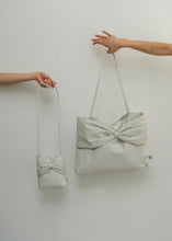 Load image into Gallery viewer, KWANI My Dear Bow Bow Mini Bag Sleek Dove
