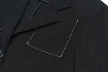 Load image into Gallery viewer, EMKM Pocket Stitch Jacket Black
