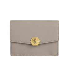 Load image into Gallery viewer, D.LAB Kara Card Wallet Beige 12Types

