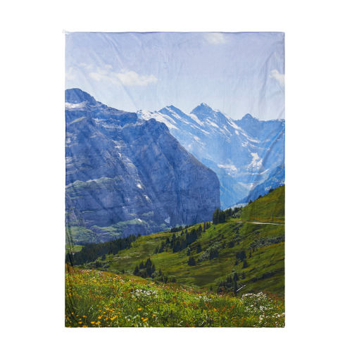 PHOTOZENIAGOODS Swiss Enjoy Blanket (2Size)