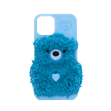 Load image into Gallery viewer, SECOND UNIQUE NAME Sun Case Patch Fleece Bear Ocean Blue
